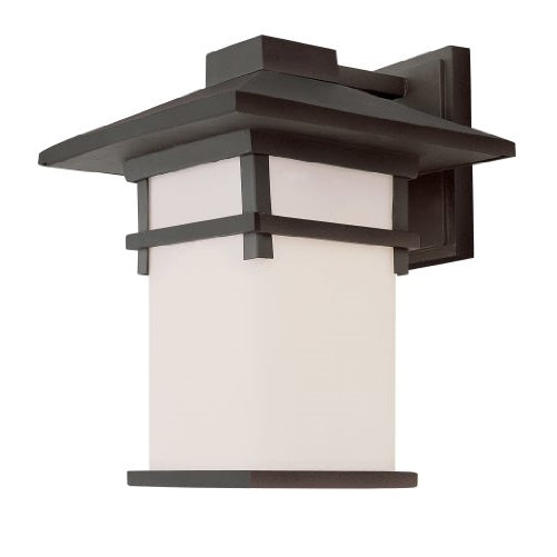 Trans Globe Lighting 40022 RT 13-Inch Mission Wall Lantern, Rust