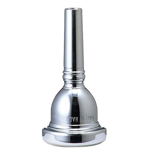 Bach 35015EW Small Shank Tenor Trombone Mouthpiece, Silver Plated, 15EW Cup Very Shallow