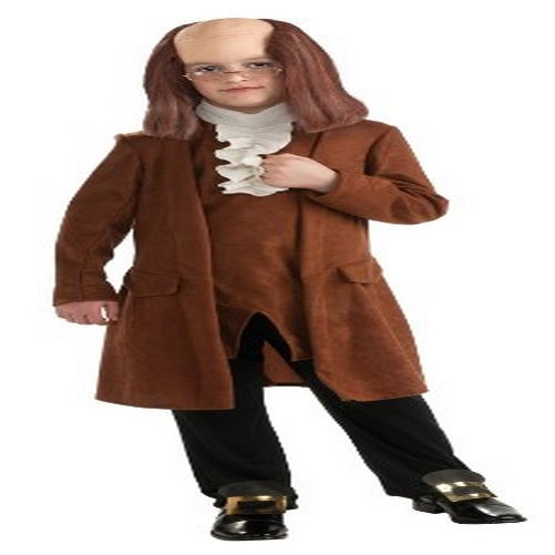 Rubie's Deluxe Benjamin Franklin Costume - Medium (8-10)