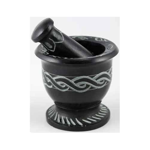 New Age Imports, Inc Celtic Knot Mortar & Pestle Set LMS41