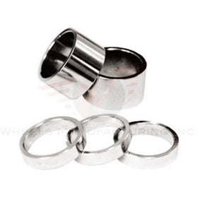 Wheels Manufacturing 1-1/8-Inch Spacer (Silver/ 2.5mm, Bag of 10)