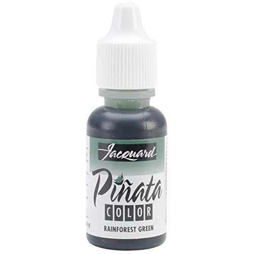 Jacquard Products Jacquard Pinata Color Alcohol Inks, 1/2-Ounce, Rainforest Green