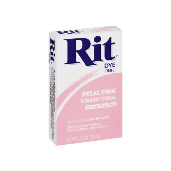 Rit All-Purpose Powder Dye, Petal Pink