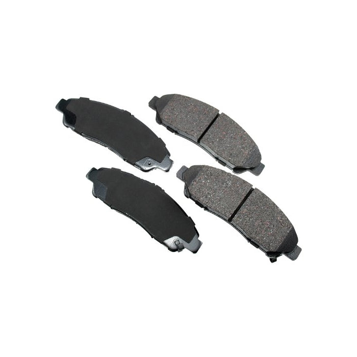 Akebono ACT1280 ProACT Ultra-Premium Ceramic Brake Pad Set