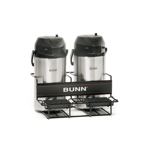 BUNN 35728 2 Lower Universal Airpot Rack, Stainless Steel