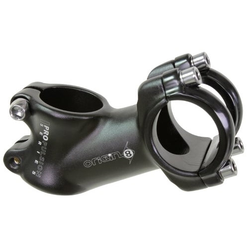 Origin8 Pro Fit Alloy Ergo Stem, 1" or 1-1/8" x 31.8-25.4/28.6-25.4 x 35d x 70mm, Black