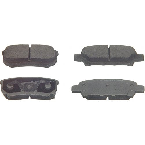 Wagner ThermoQuiet PD1037 Ceramic Disc Pad Set, Rear