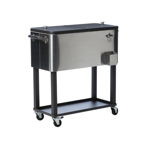 Trinity TXK-0806 Cooler with Cooler Cover, Stainless Steel