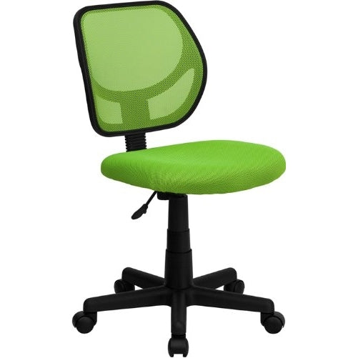 Flash Furniture Mid-Back Green Mesh Swivel Task Chair