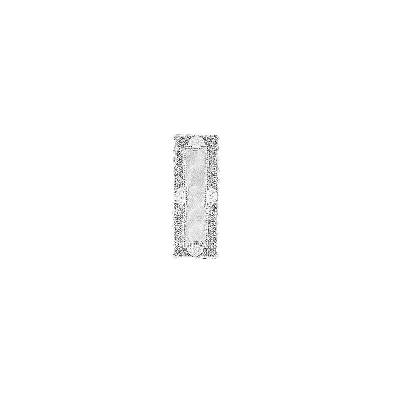 Heritage Lace Canterbury Classic 14-Inch by 36-Inch Runner, Ecru