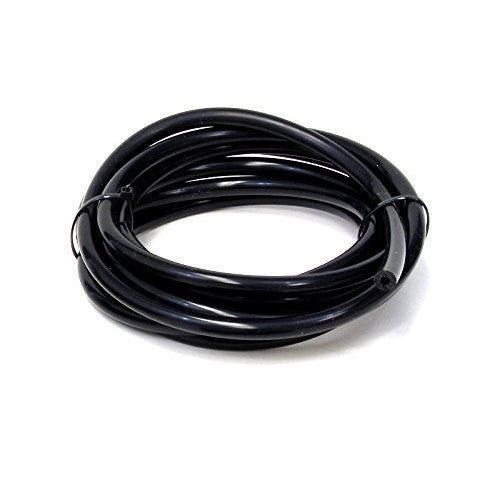 HPS HTSVH10-BLKx5 Black 5' Length High Temperature Silicone Vacuum Tubing Hose (40 psi Maxium Pressure, 10mm ID)