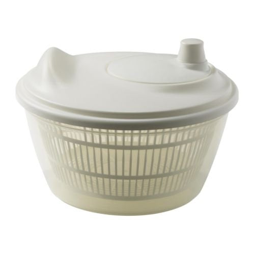 Ikea 601.486.78 Tokig Salad Spinner, White