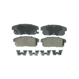 Wagner QuickStop ZD900 Ceramic Disc Pad Set Includes Pad Installation Hardware, Rear