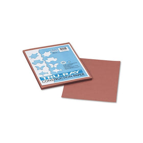 Pacon Tru-Ray Construction Paper, 9-Inches by 12-Inches, 50-Count, Warm Brown (103025)