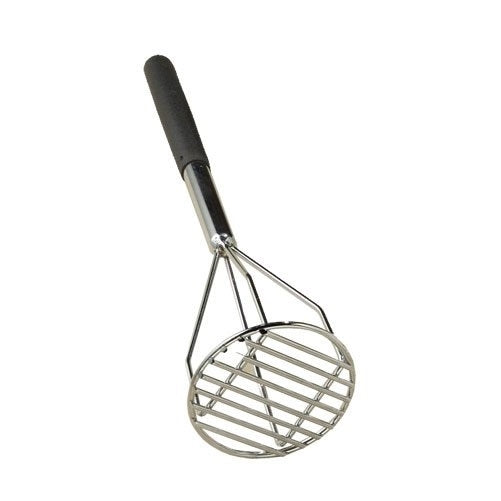 Tablecraft (7319) 19” Chrome-Plated Metal Potato Masher