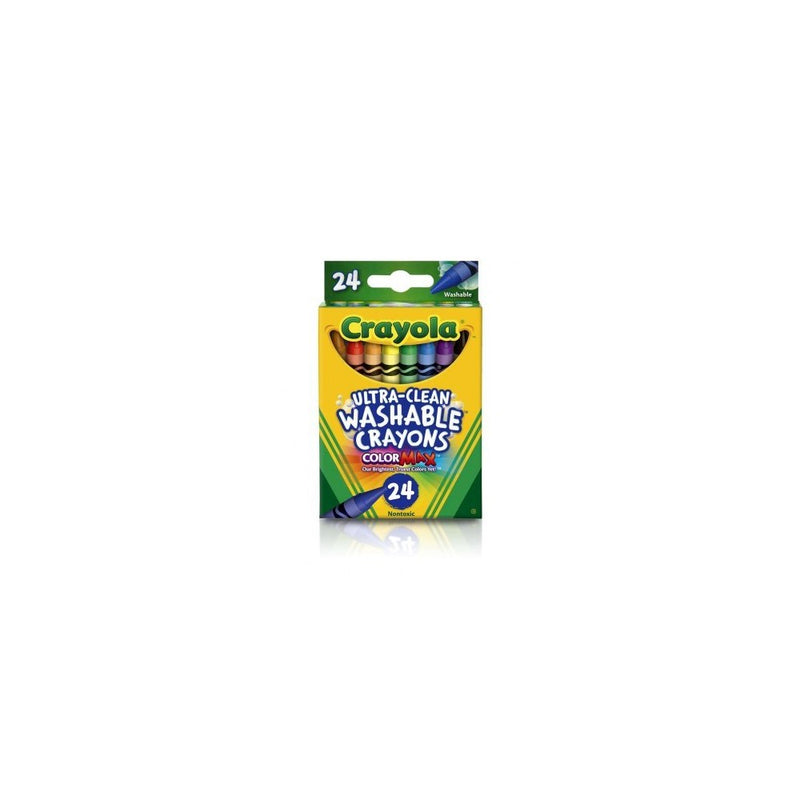 Crayola Crayons Washable 24 CT (Pack of 12)