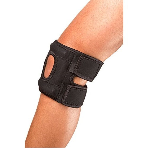 Cho-Pat Patellar (Kneecap) Stabilizer - (Left) Knee - Pain Relief for Patellar Tendonitis and Arthritic Knees (Medium, 14"-16")