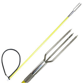 Scuba Choice 3.5' One Piece Spearfishing Fiber Glass Pole Spear with Lionfish Barb Tip
