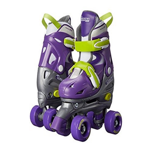 Chicago Kids Adjustable Quad Roller Skates - Purple - Small