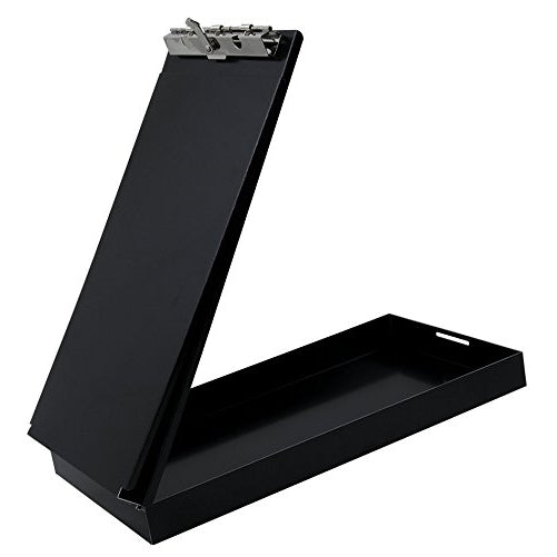 Saunders Black Recycled Aluminum Citation Holder – Eco-Friendly Office Supply, Corrosion Resistant, Lightweight Clipboard. Stationery Supplies