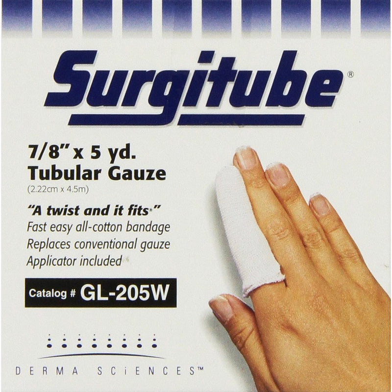 Surgitube Tubular Gauze - White - (7/8)"