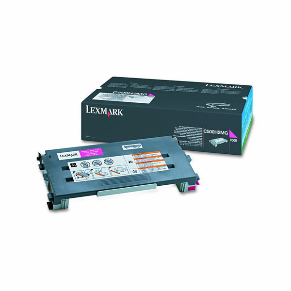 C500H2MG - Lexmark C500 Magenta High Yield Toner Cartridge