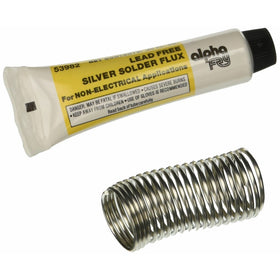 Alpha Fry AM53982 Cookson Elect Lead-Free Silver Solder and Flux Kit