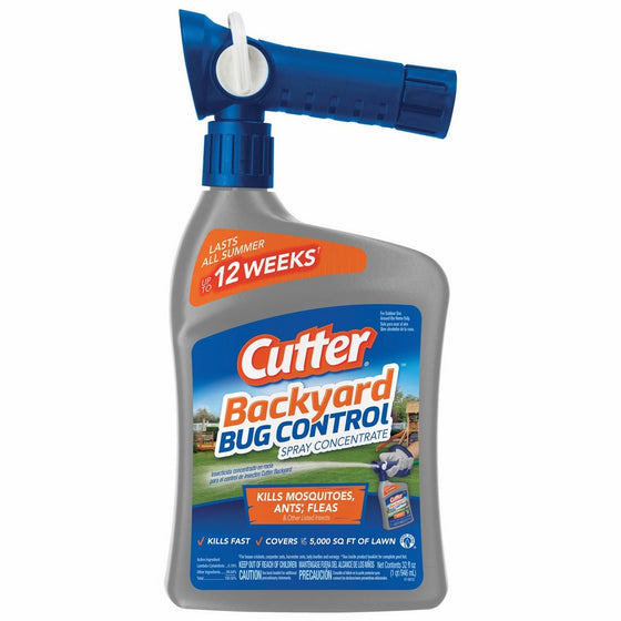 Cutter Backyard Bug Control Spray Concentrate (HG-61067) (32 fl oz)