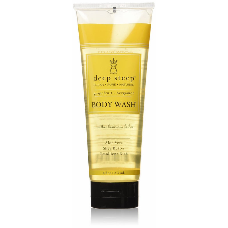 Deep Steep Body Wash, Grapefruit Bergamot, 8 Ounces