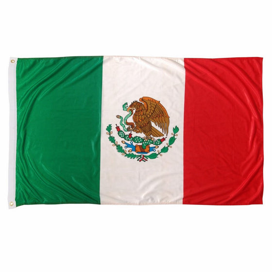 Online Stores Mexico Superknit Polyester Flag, 3 by 5-Feet