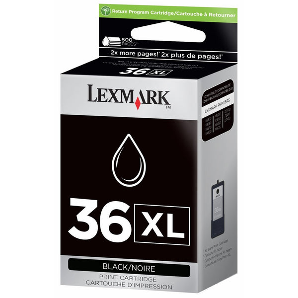 Lexmark # 36 XL High Yield Black Print Cartridge (18C2170)