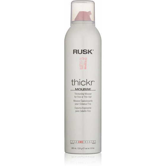 RUSK Designer Collection Thicker Thickening Mousse, 8.8 fl. oz.