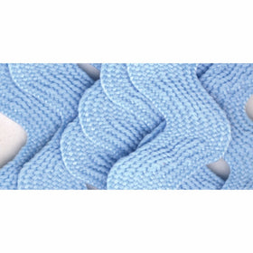 Wrights 117-402-052 Polyester Rick Rack Trim, Light Blue, Jumbo, 2.5-Yard