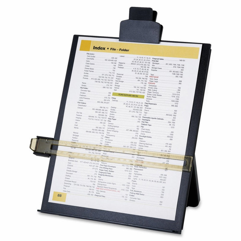 Sparco Easel Document Holders, Adjustable, 10-3/8 x 2-1/4 x 12-1/2 Inches, Black (SPR38952)