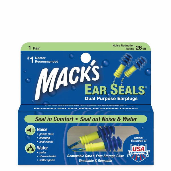 Mack's Ear Seals Dual Purpose Earplugs 1 Pair