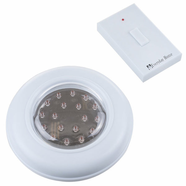 Everyday Home Cordless Ceiling/Wall Light with Remote Control