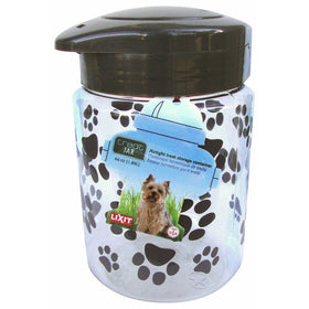 Lixit Dog Treat Plastic Jar, 64-Ounce
