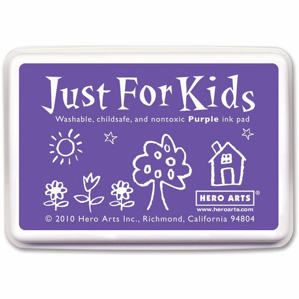 Hero Arts Rubber Stamps CS104 Just for Kids, Purple