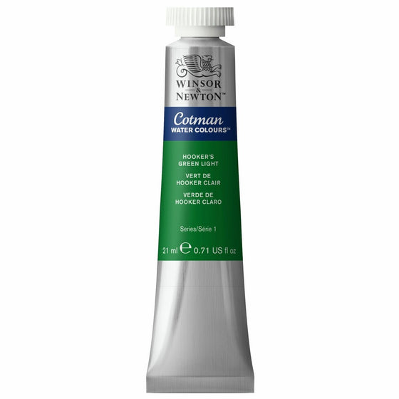 Winsor & Newton Cotman Water Color, 21ml, Hooker's Green Light