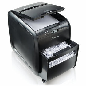Swingline Paper Shredder, Auto Feed, 80 Sheet Capacity, Cross-Cut, 1 User, Personal, Stack-and-Shred 80X (1757574)