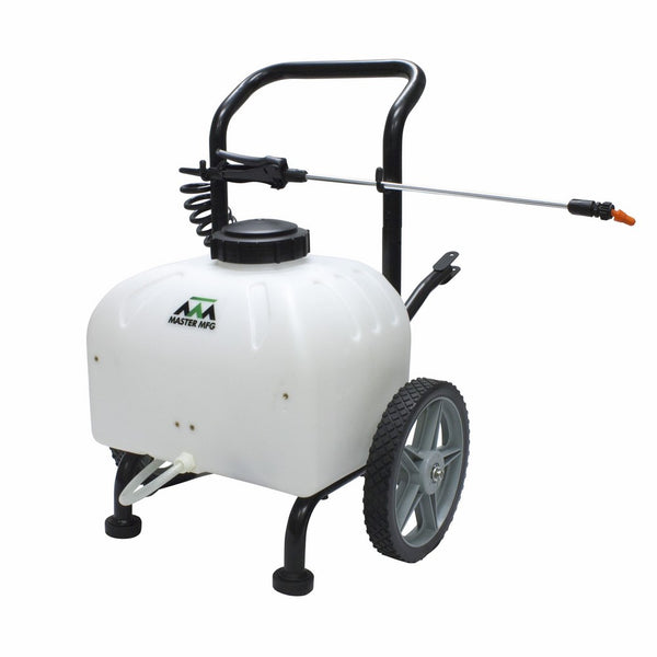 Master Gardener Rechargeable Cart Sprayer - 12 Volt, 9-Gallon Capacity