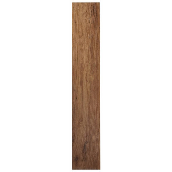 Achim Home Furnishings VFP2.0MO10 3-Foot by 6-Inch Tivoli II Vinyl Floor Planks, Medium Oak, 10-Pack