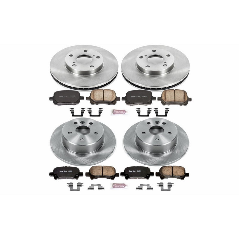 Autospecialty KOE1063 1-Click OE Replacement Brake Kit