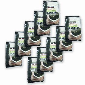 50 Pack Kirkland Signature Roasted Seasoned Seaweed Winter Harvest- 17gm Package