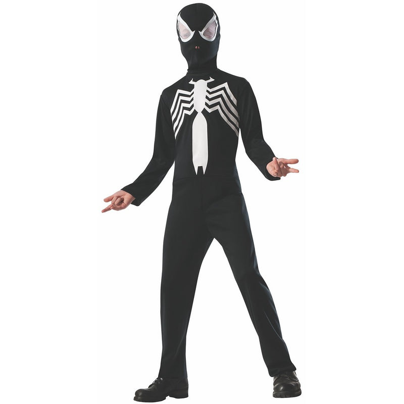 Rubie's Marvel Ultimate Spider-Man/Venom Black Costume, Child Large - Large One Color