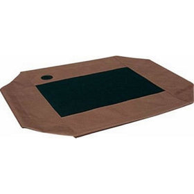 K&H Pet Products Original Pet Cot Replacement Cover Large Chocolate/Mesh 30" x 42"