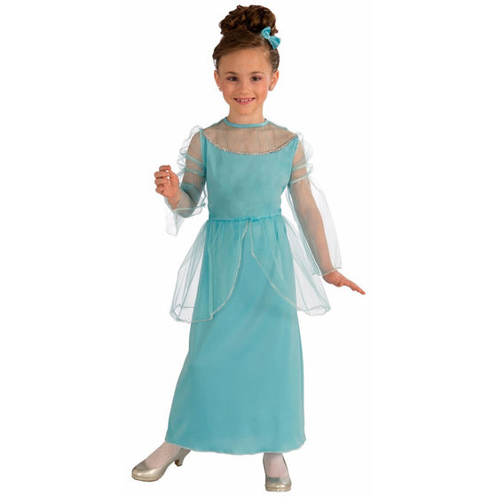 Forum Novelties Princess In Blue Child Costume, Large