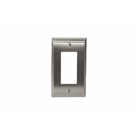 Amerock BP36504G10 Candler 1 Rocker Wall Plate - Satin Nickel