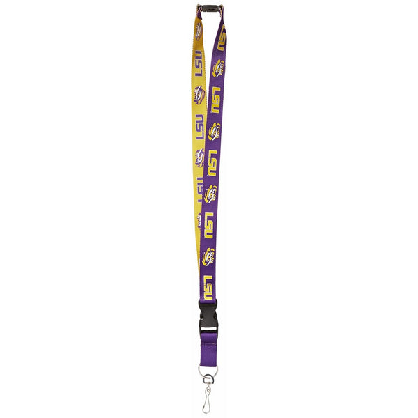 NCAA Lsu Tigers Two-Tone Lanyard, Purple, One Size