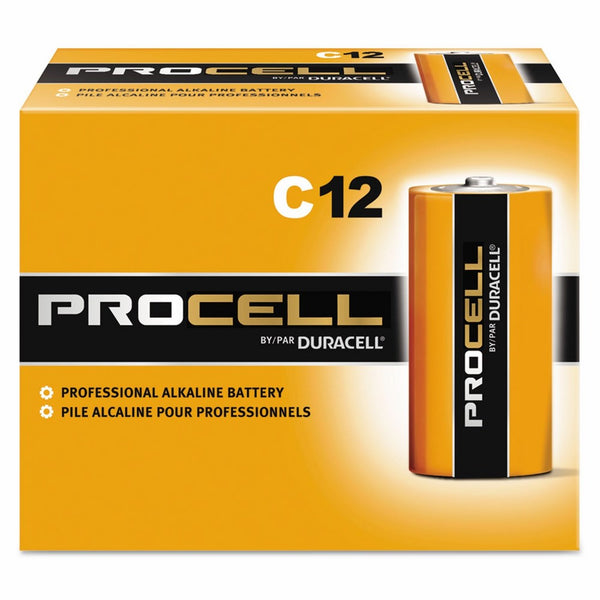 DURACELL C12 PROCELL Professional Alkaline Battery, 48 Count